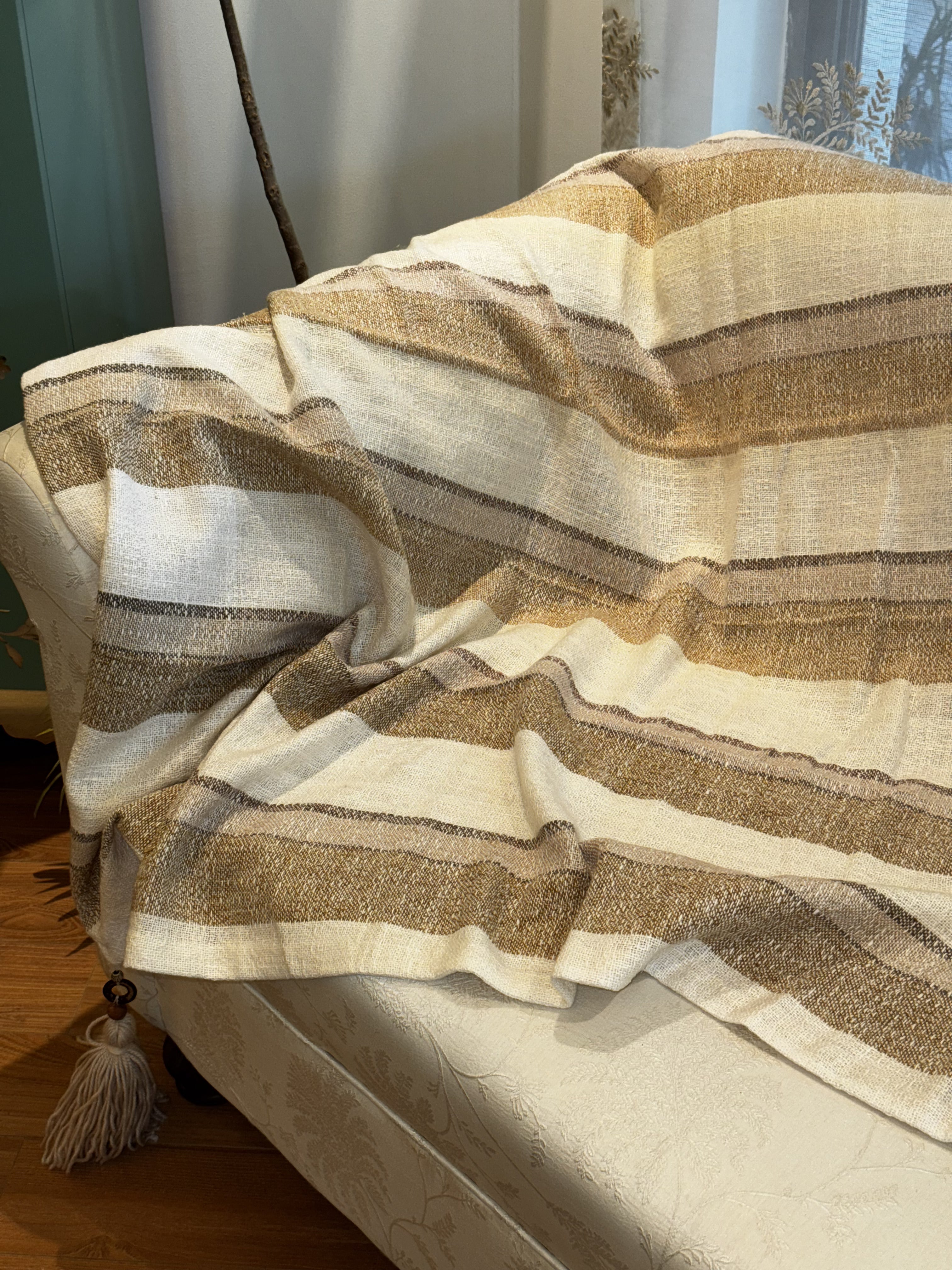 Organic Sofa Throw 9